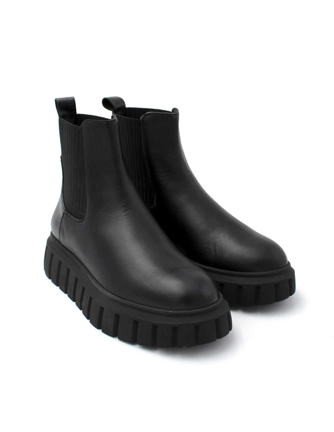 Botín CLAUDIA 9-Clevelando Negro Mujer