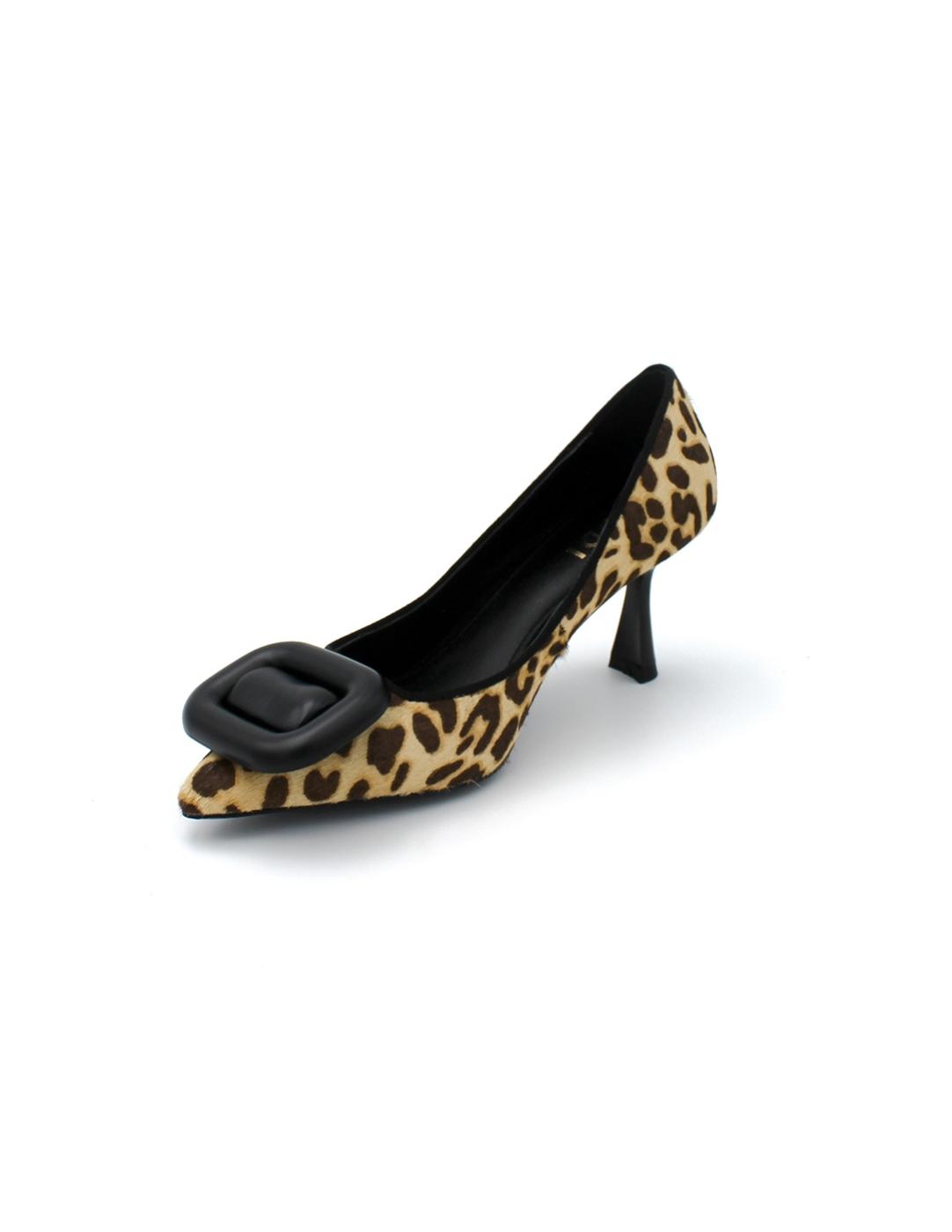 Zapato de Salón Lodi 4806 Leopardo Mujer