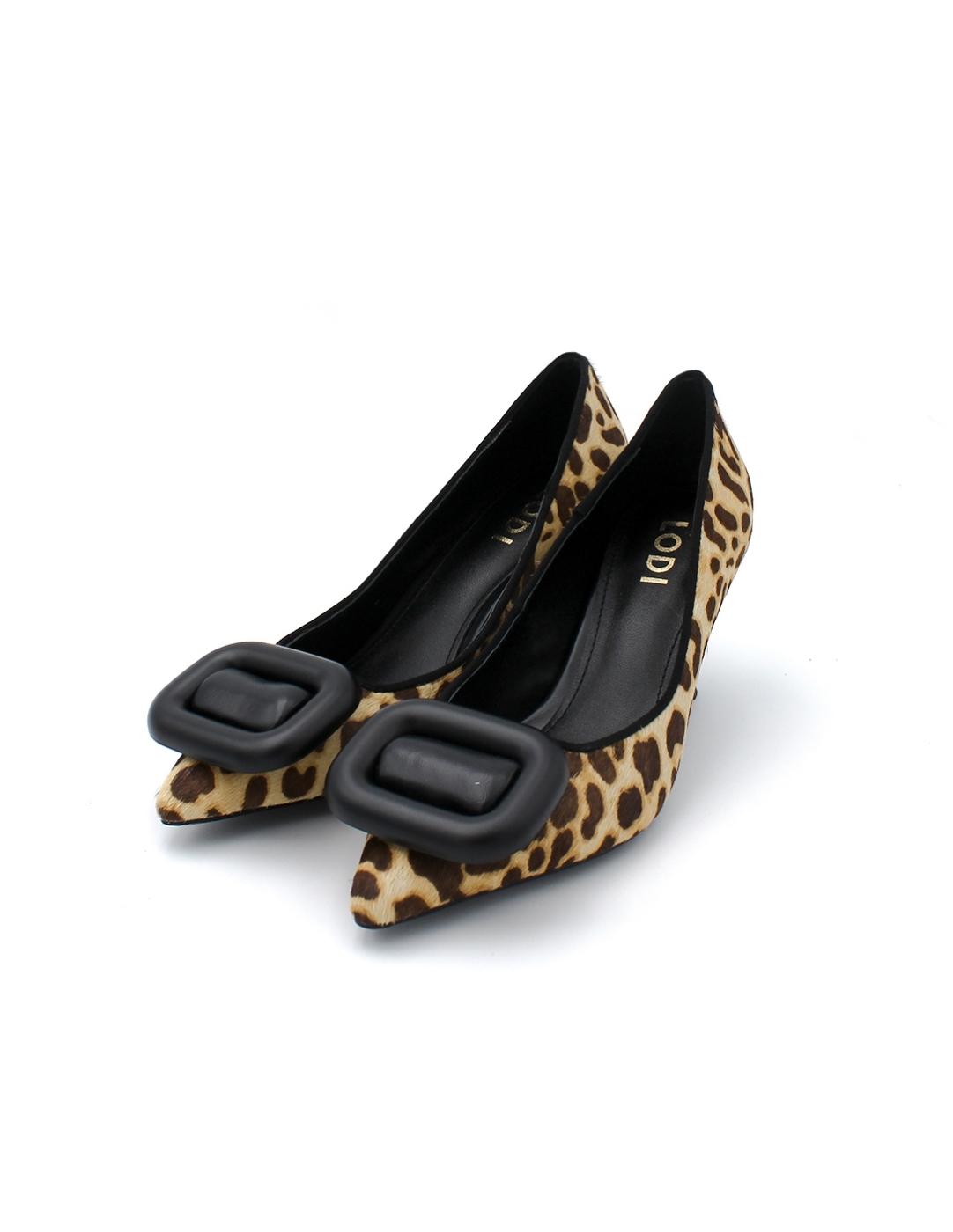 Zapato de Salón Lodi 4806 Leopardo Mujer
