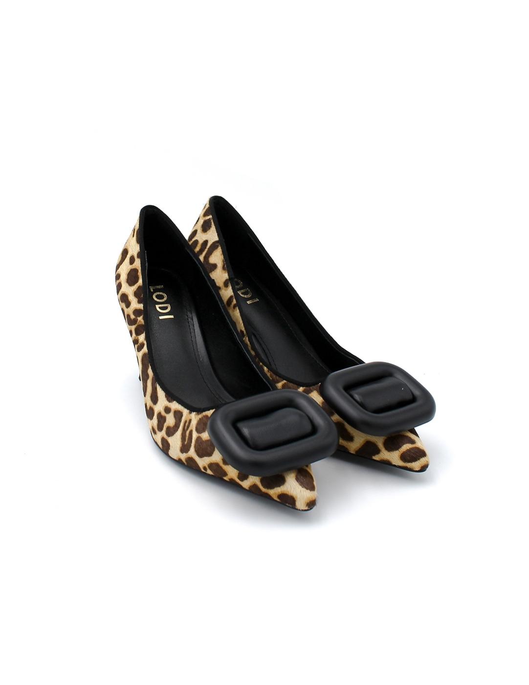 Zapato de Salón Lodi 4806 Leopardo Mujer