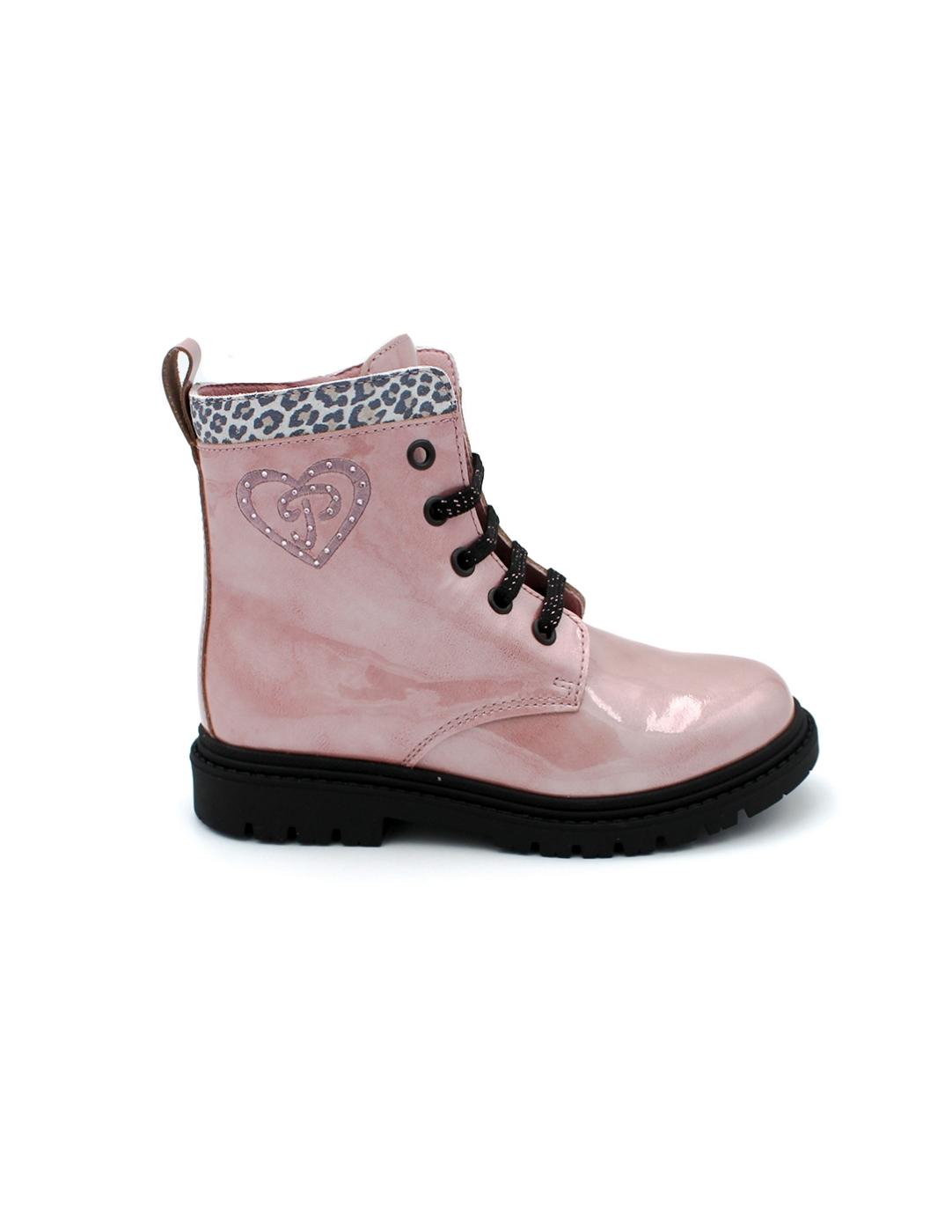 Botín Charol PABLOSKY 434779 Rosa Niña.