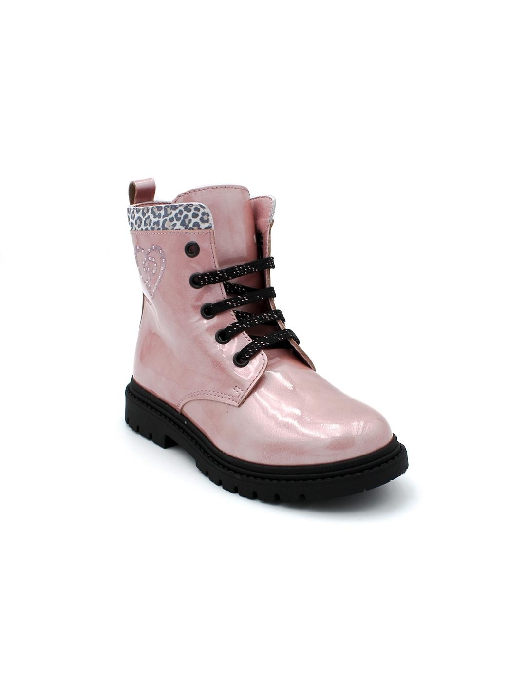 Botín Charol PABLOSKY 434779 Rosa Niña.