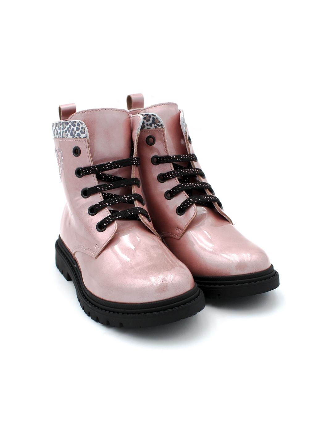 Botín Charol PABLOSKY 434779 Rosa Niña.