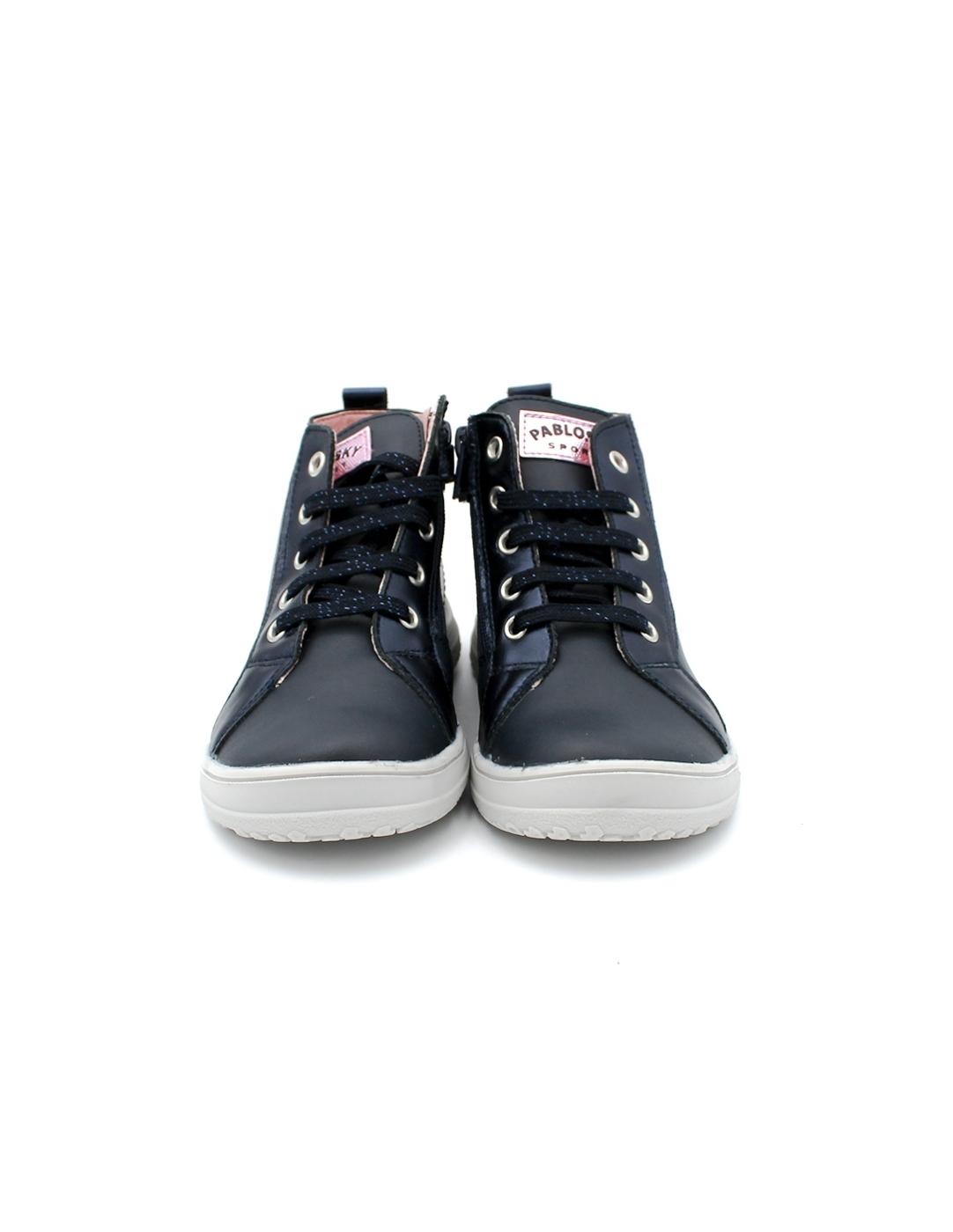 Botín Sonic Pablosky 436025 Marino Niña