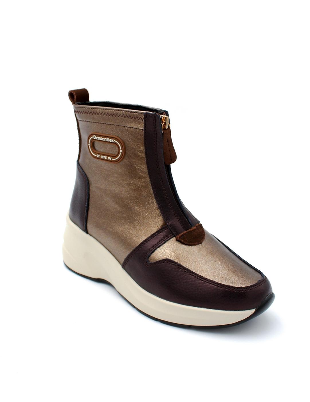 Botín DESCANFLEX 80110 Cohba Metalizados Mujer