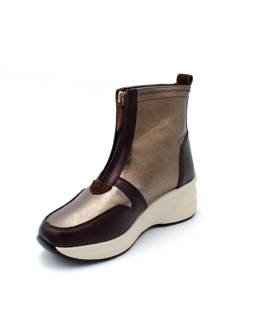 Botín DESCANFLEX 80110 Cohba Metalizados Mujer