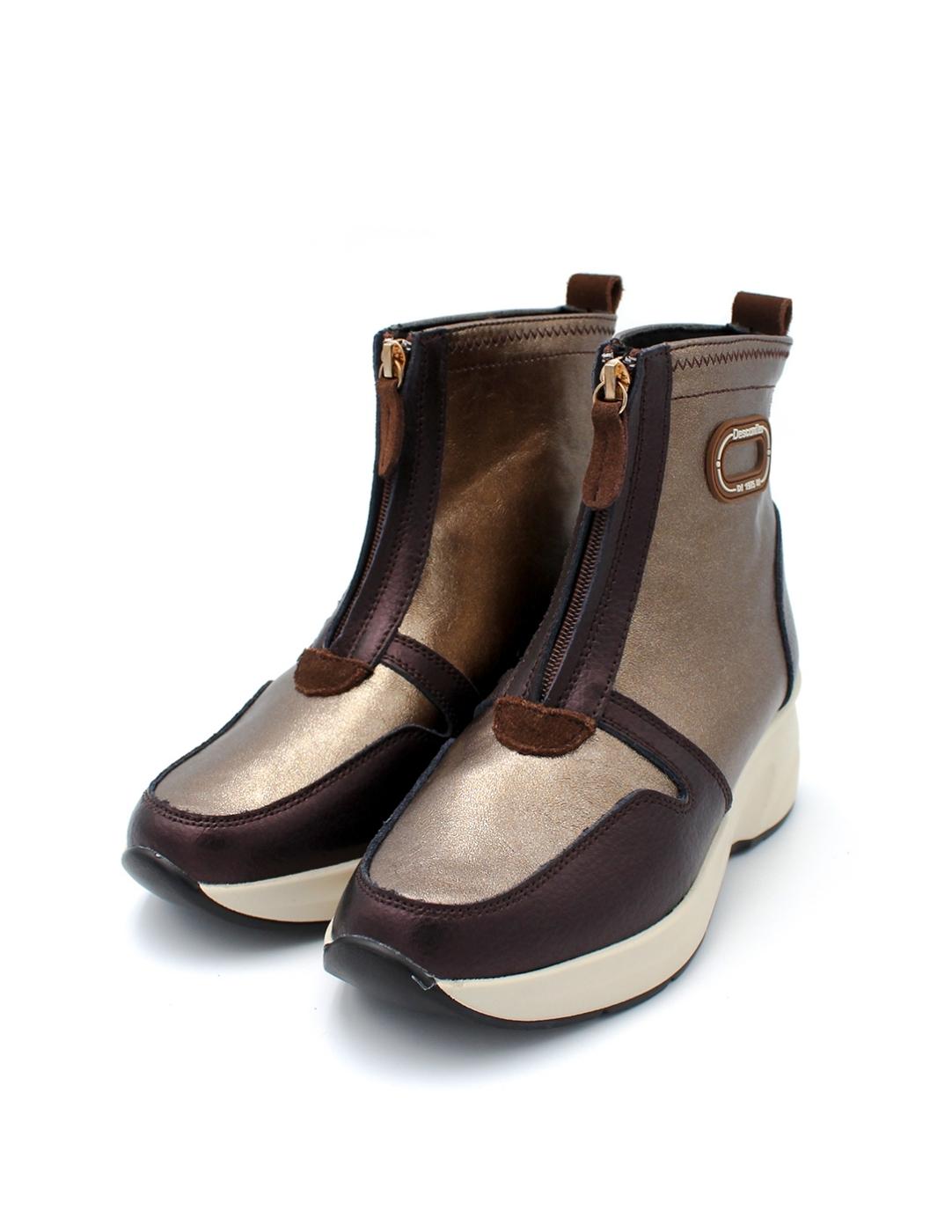 Botín DESCANFLEX 80110 Cohba Metalizados Mujer