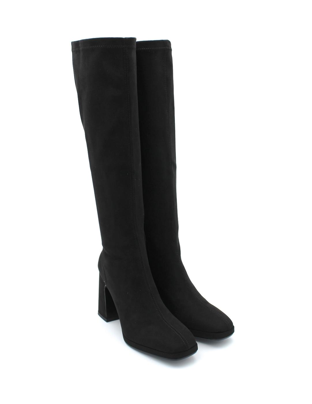 Bota Ante Caña Alta LODI 4806 Negro Mujer