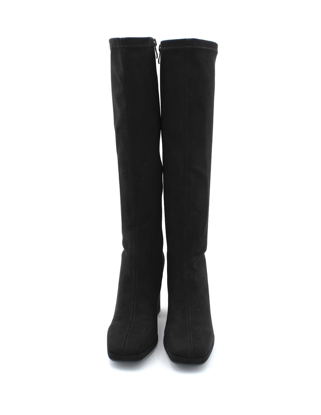 Bota Ante Caña Alta LODI 4806 Negro Mujer