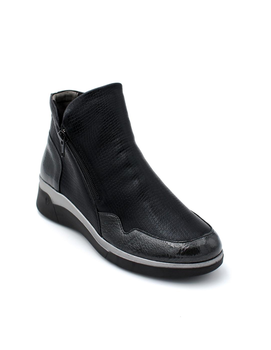 Botín Spark Suave 3580 Negro Mujer