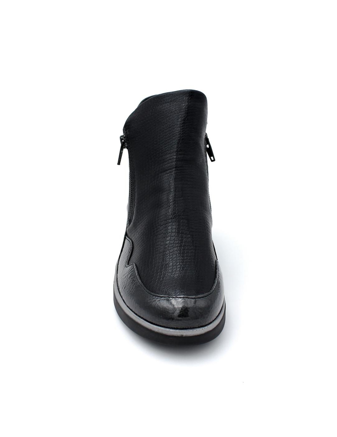 Botín Spark Suave 3580 Negro Mujer