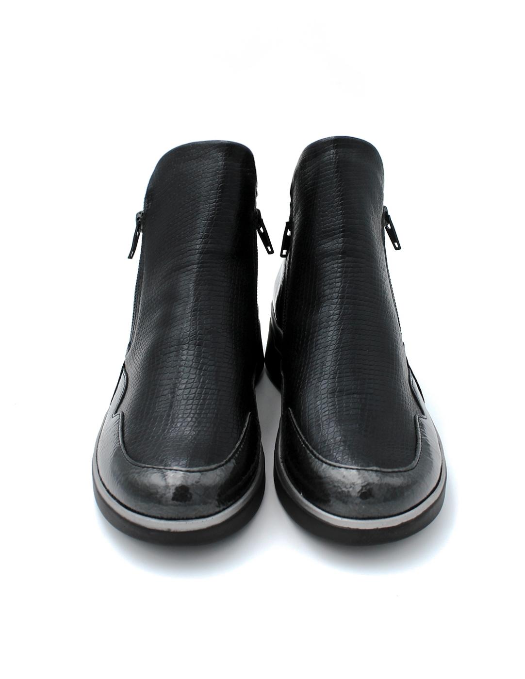 Botín Spark Suave 3580 Negro Mujer