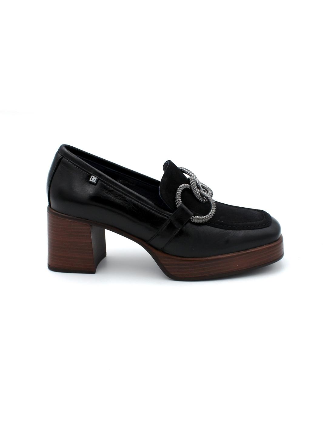 Zapato Tacón DORKING D9335 Negro Mujer