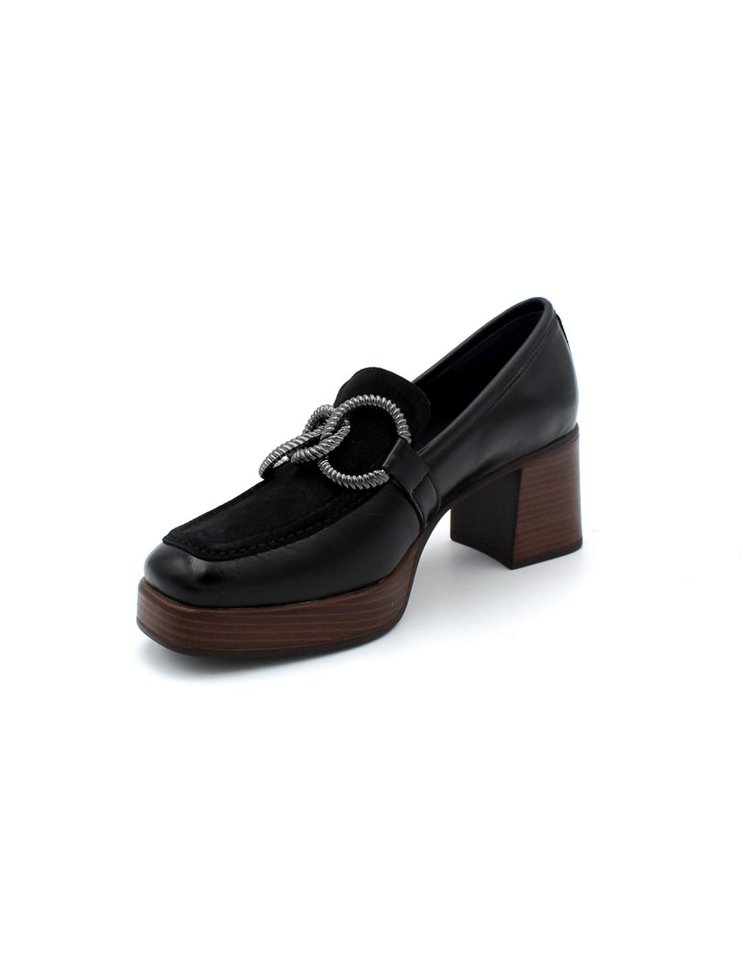 Zapato Tacón DORKING D9335 Negro Mujer