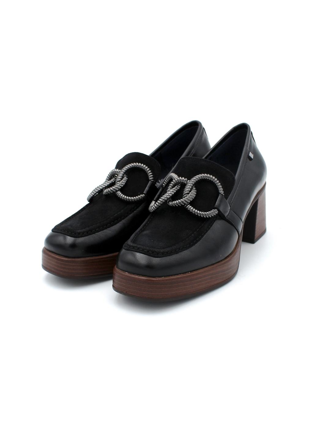 Zapato Tacón DORKING D9335 Negro Mujer