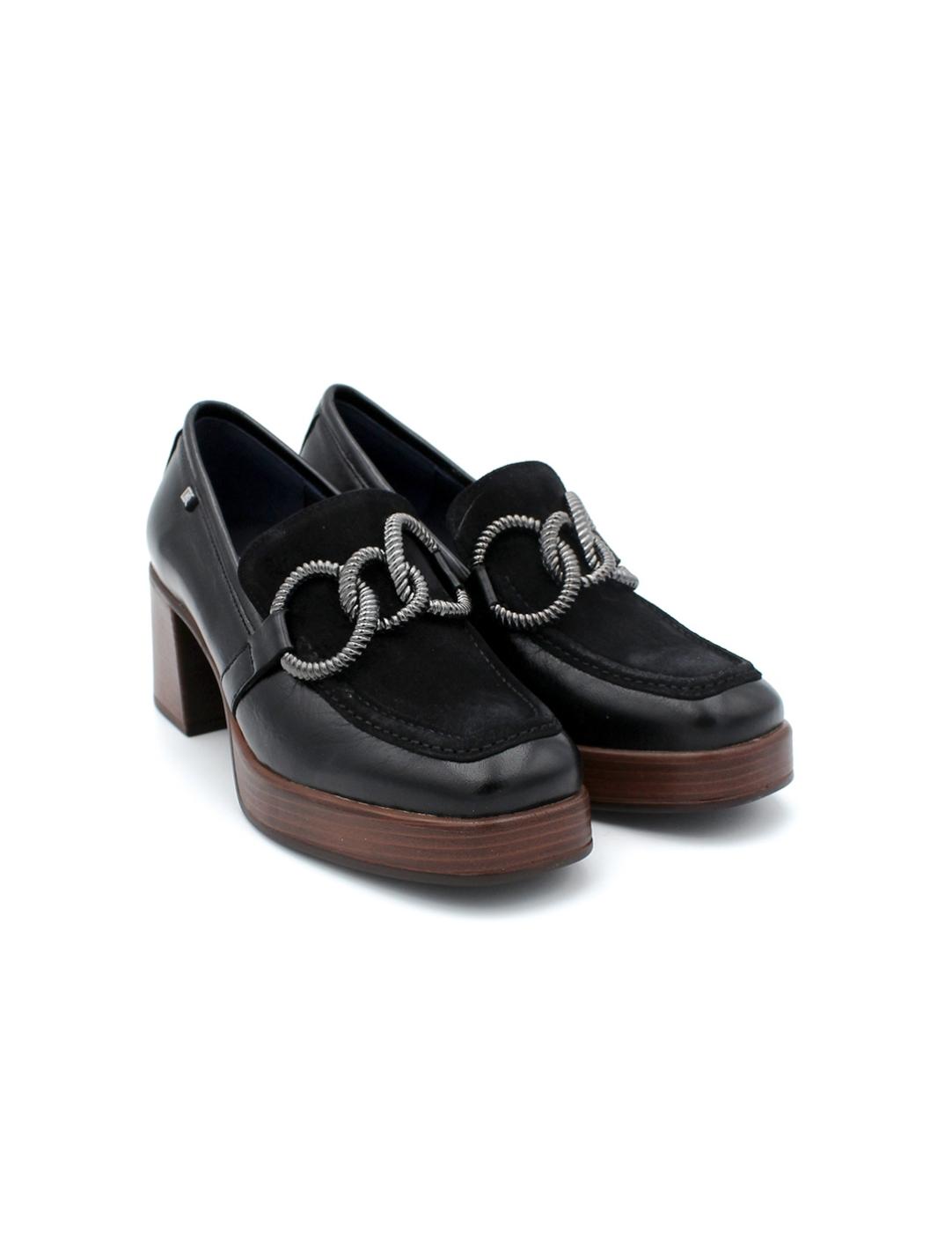 Zapato Tacón DORKING D9335 Negro Mujer