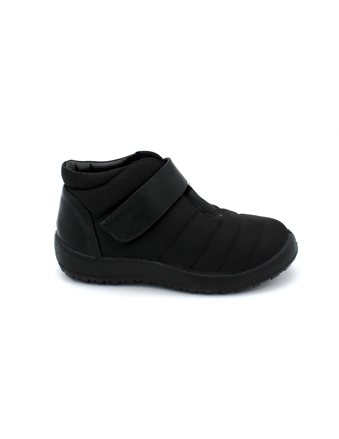 Botín Velcro DOCTOR CUTILLAS 37711 Negro Mujer.