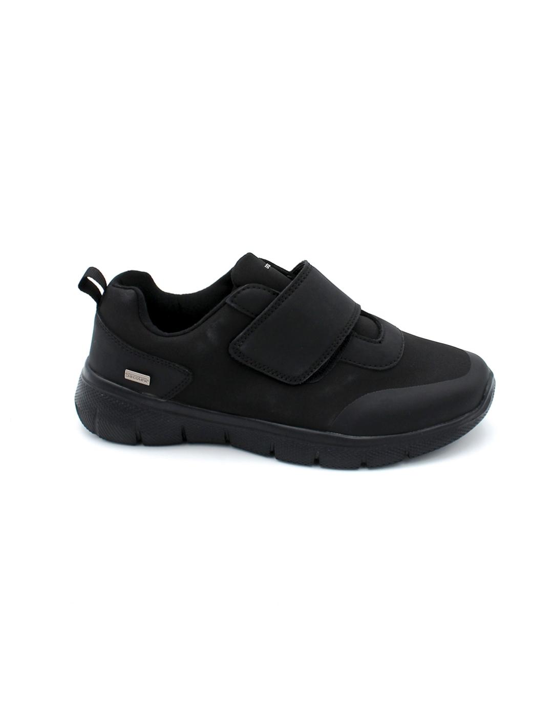 Deportivo Velcro Secotex DOCTOR CUTILLAS 34603 Negro Hombre.