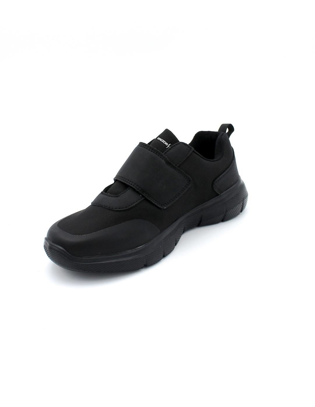 Deportivo Velcro Secotex DOCTOR CUTILLAS 34603 Negro Hombre.