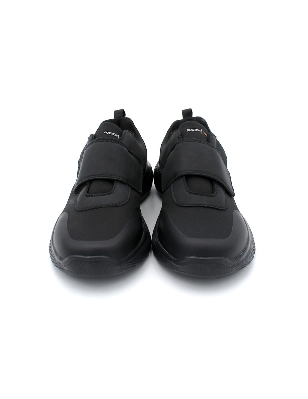 Deportivo Velcro Secotex DOCTOR CUTILLAS 34603 Negro Hombre.