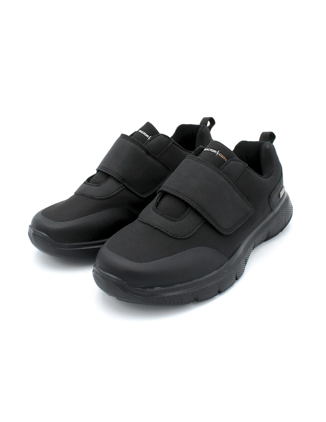 Deportivo Velcro Secotex DOCTOR CUTILLAS 34603 Negro Hombre.