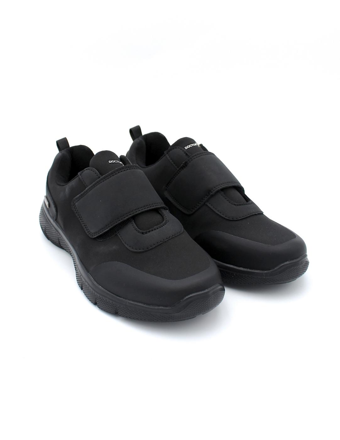 Deportivo Velcro Secotex DOCTOR CUTILLAS 34603 Negro Hombre.
