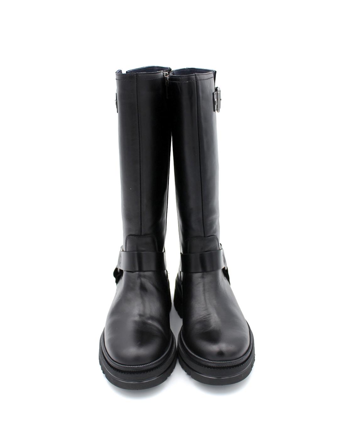 Bota Motera DORKING D9396-Br Negro Mujer.