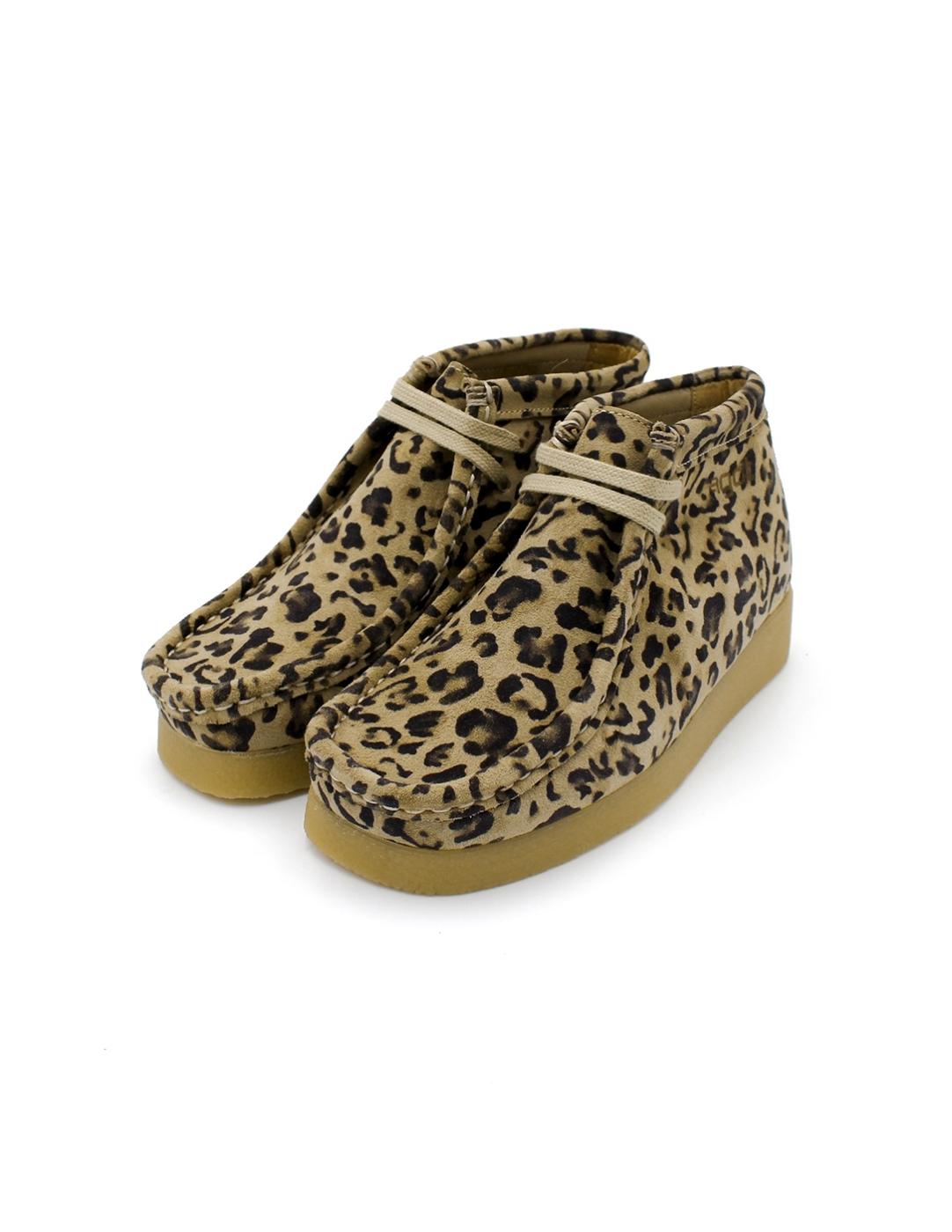 Botin Ante Leopardo AGOT WASP Beige Mujer