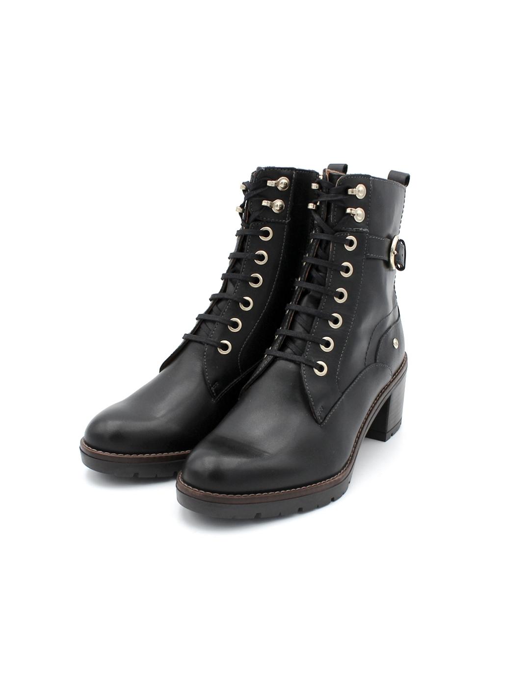 Botín Militar PIKOLINOS W7H-8510 Negro Mujer