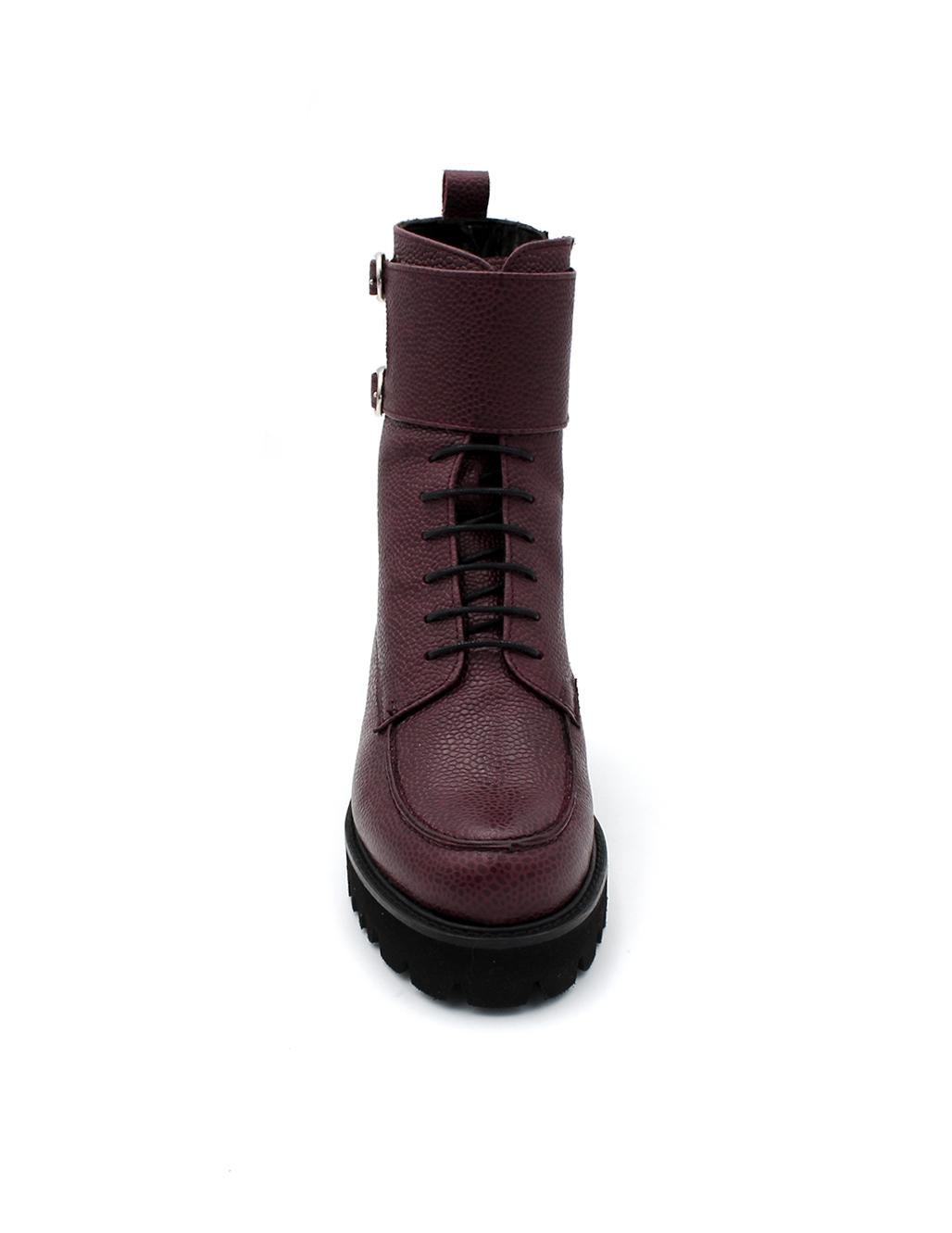 Botín Machete LOSAL 211 966 8601 Burgundi Mujer