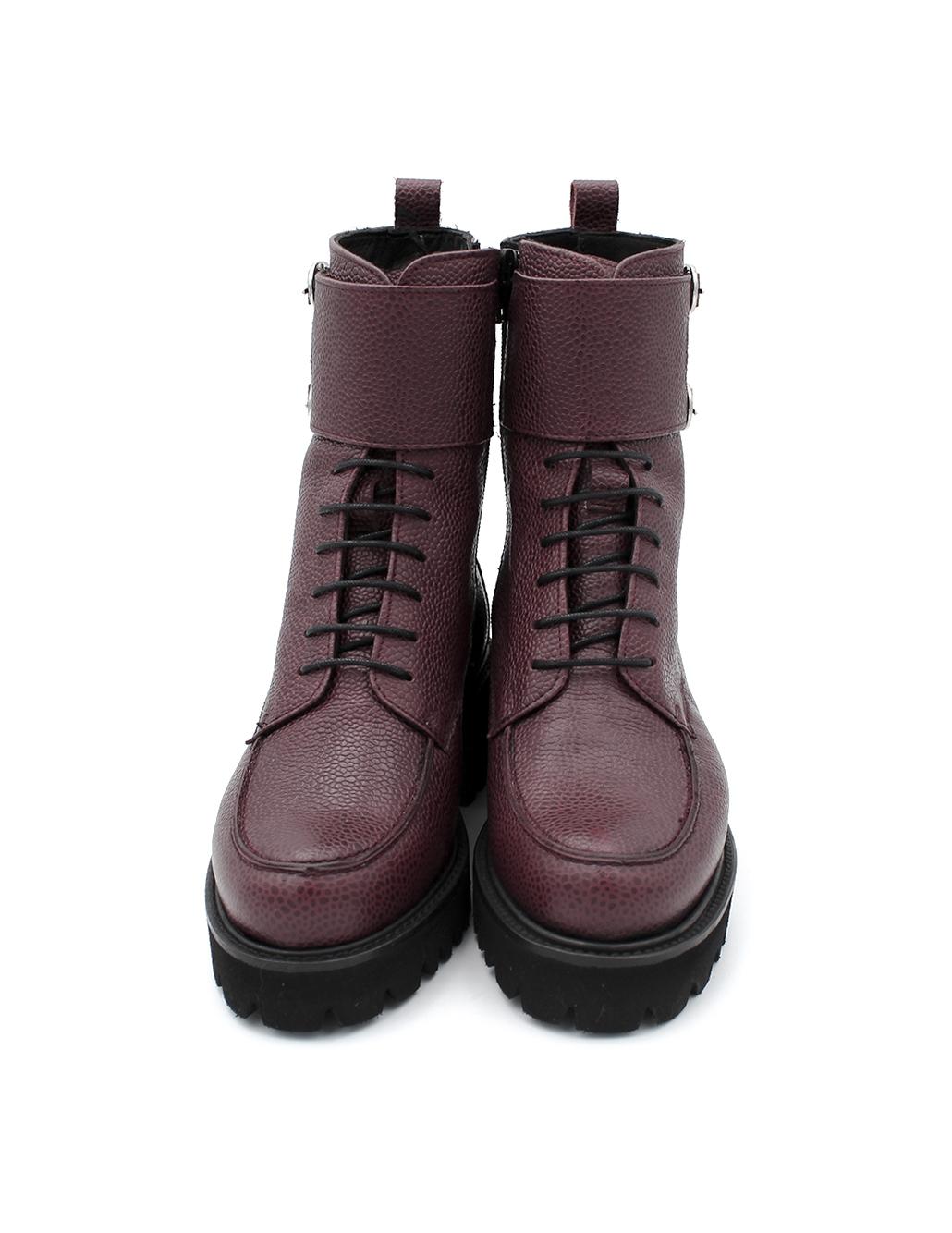 Botín Machete LOSAL 211 966 8601 Burgundi Mujer