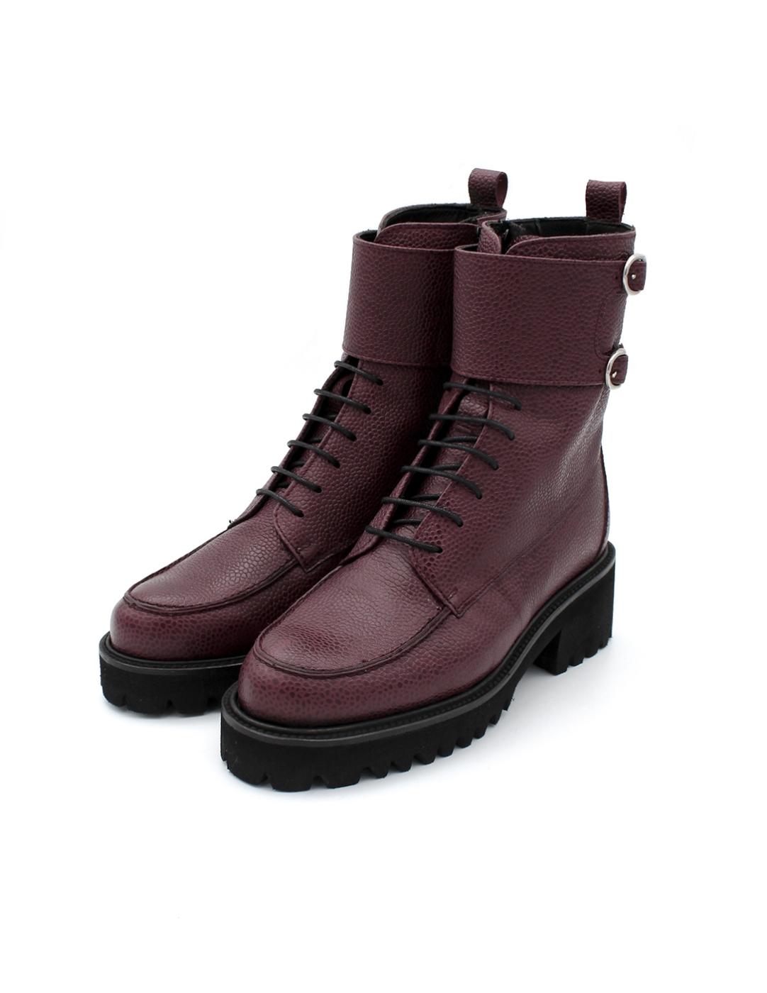 Botín Machete LOSAL 211 966 8601 Burgundi Mujer