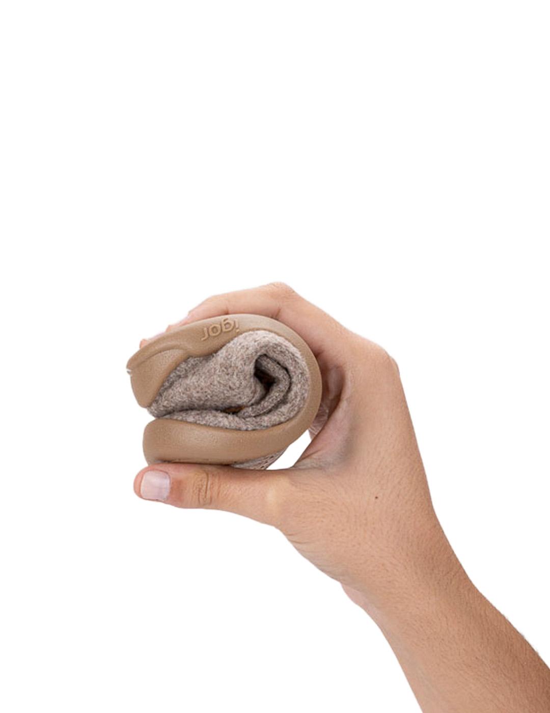 Zapatillas De Casa Homie León Igor W10329-183 Taupe Unisex