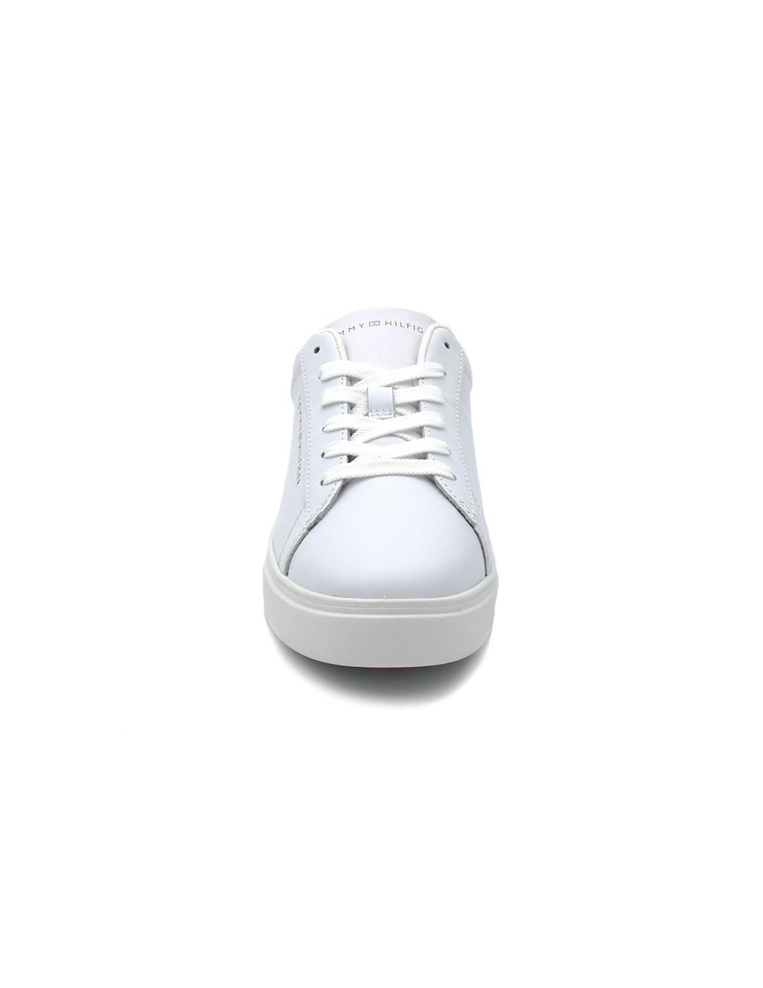 Bambas TOMMY HILFIGER FW0FW08320YBS Blanco Mujer