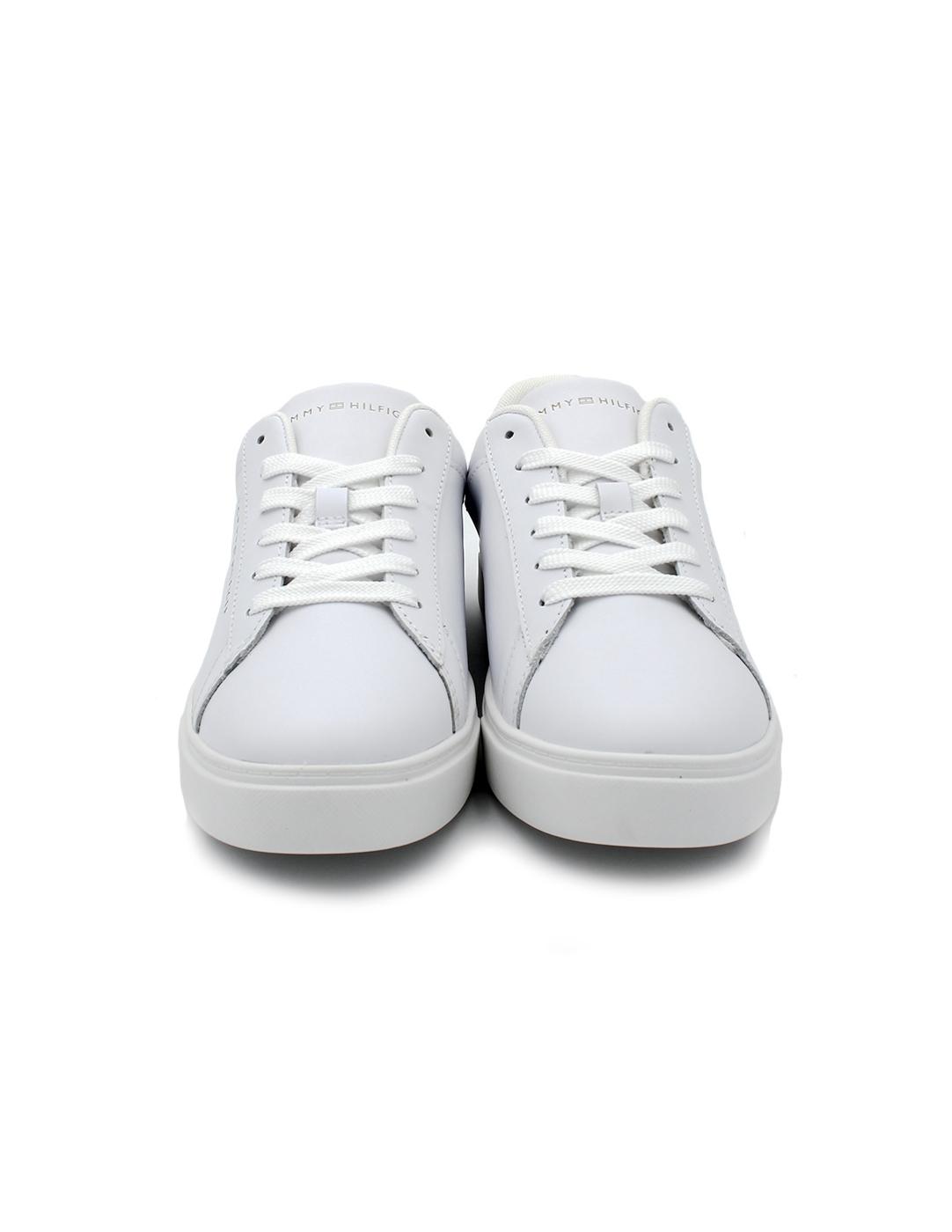 Bambas TOMMY HILFIGER FW0FW08320YBS Blanco Mujer