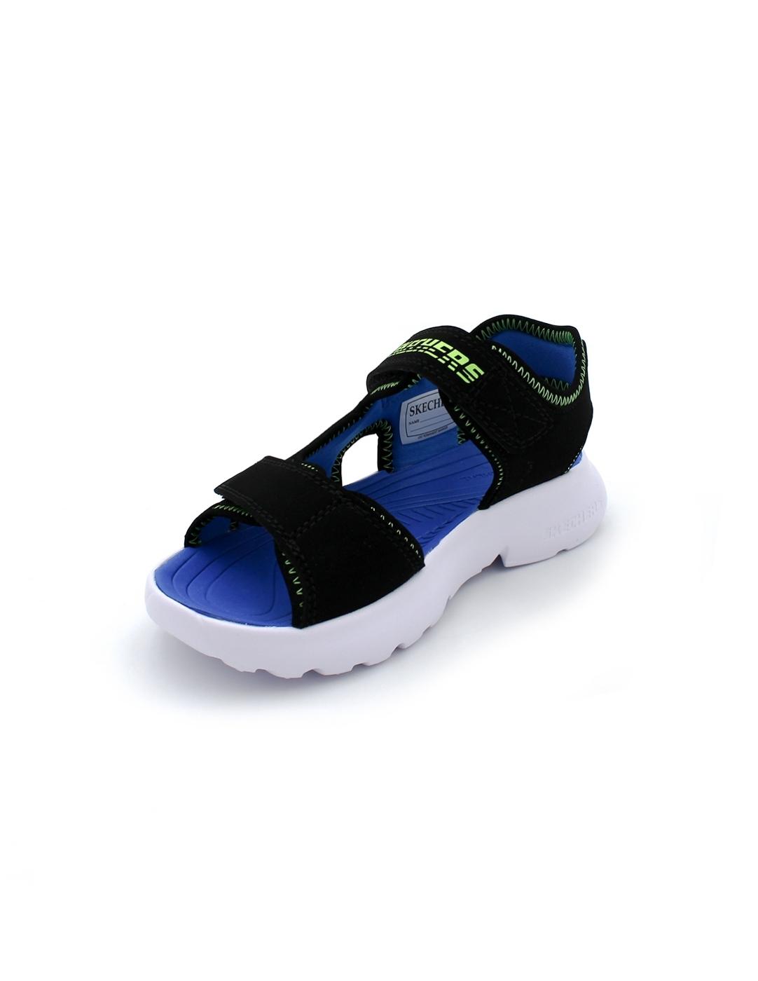 Sandalias SKECHERS 406513L Negro Niño