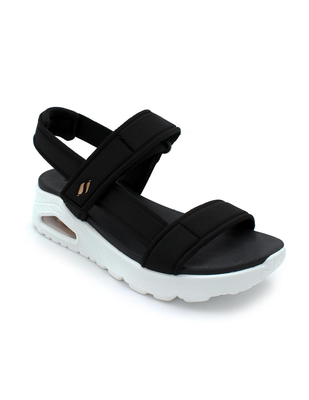 Sandalia SKECHERS 119813 Negro Mujer