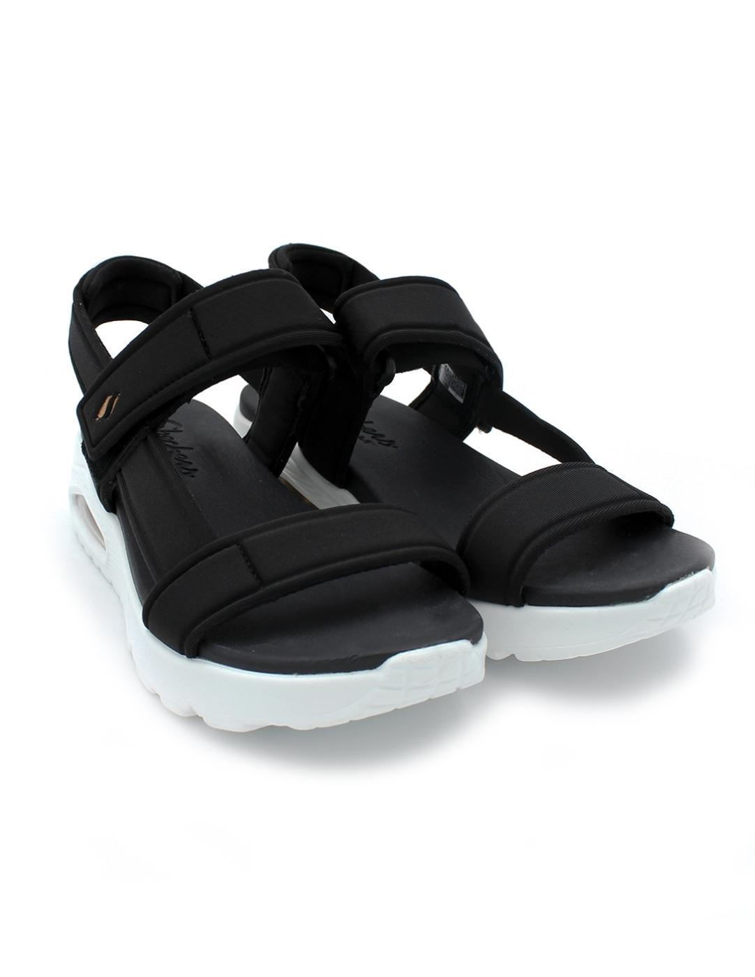 Sandalia SKECHERS 119813 Negro Mujer