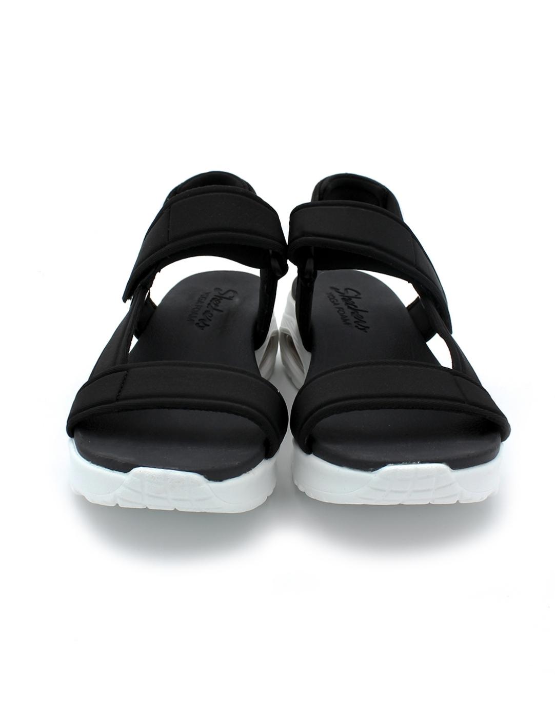 Sandalia SKECHERS 119813 Negro Mujer