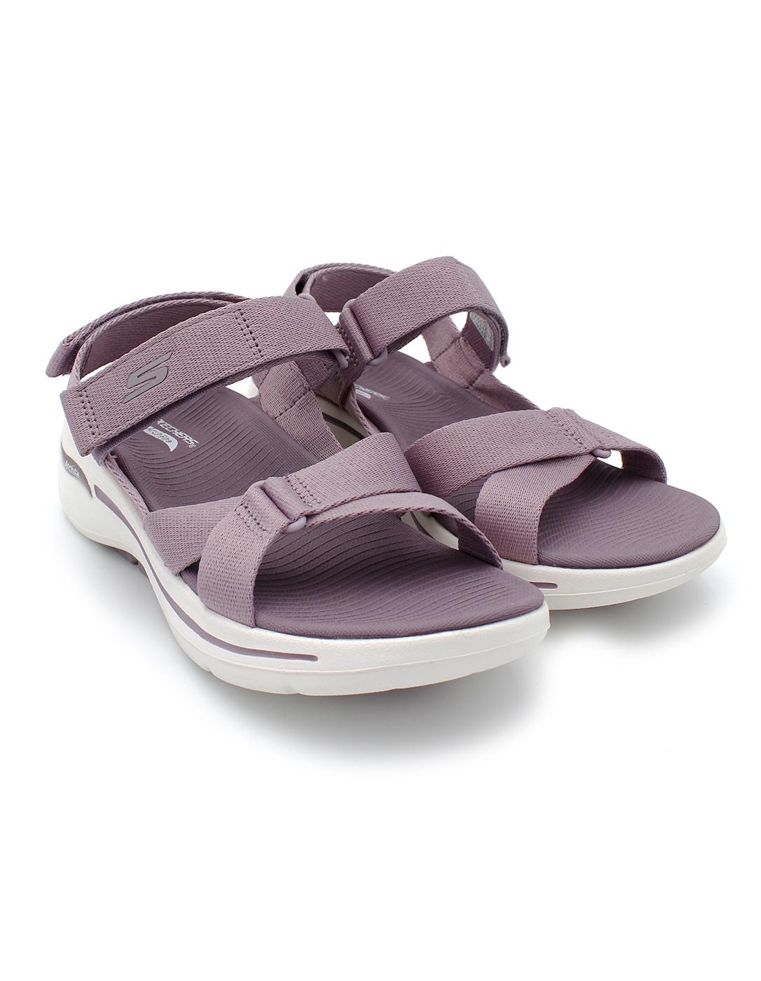 Sandalia SKECHERS 140808 Lila Mujer