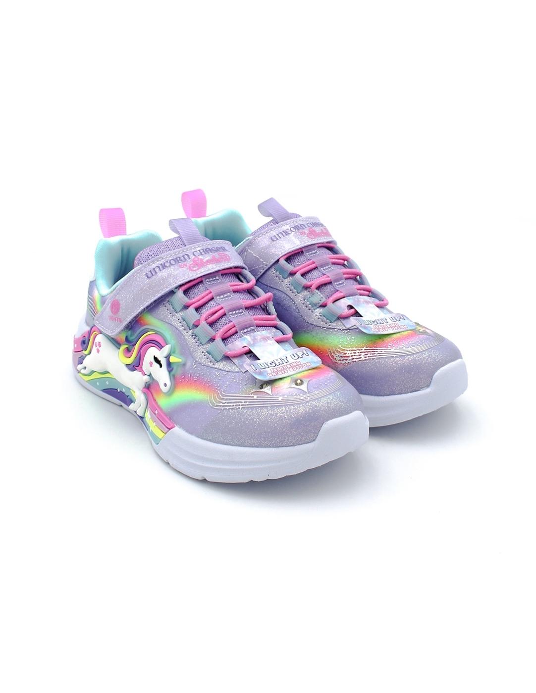 Deprtiva SKECHERS 302298N Arco Iris Niña.