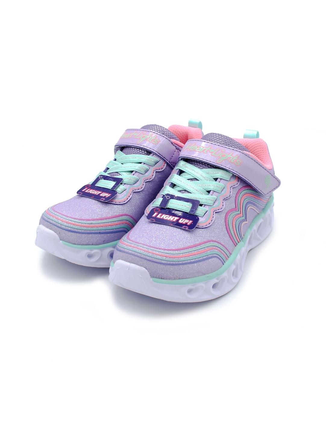 Deportiva SKECHERS 302689 Malva Niña.