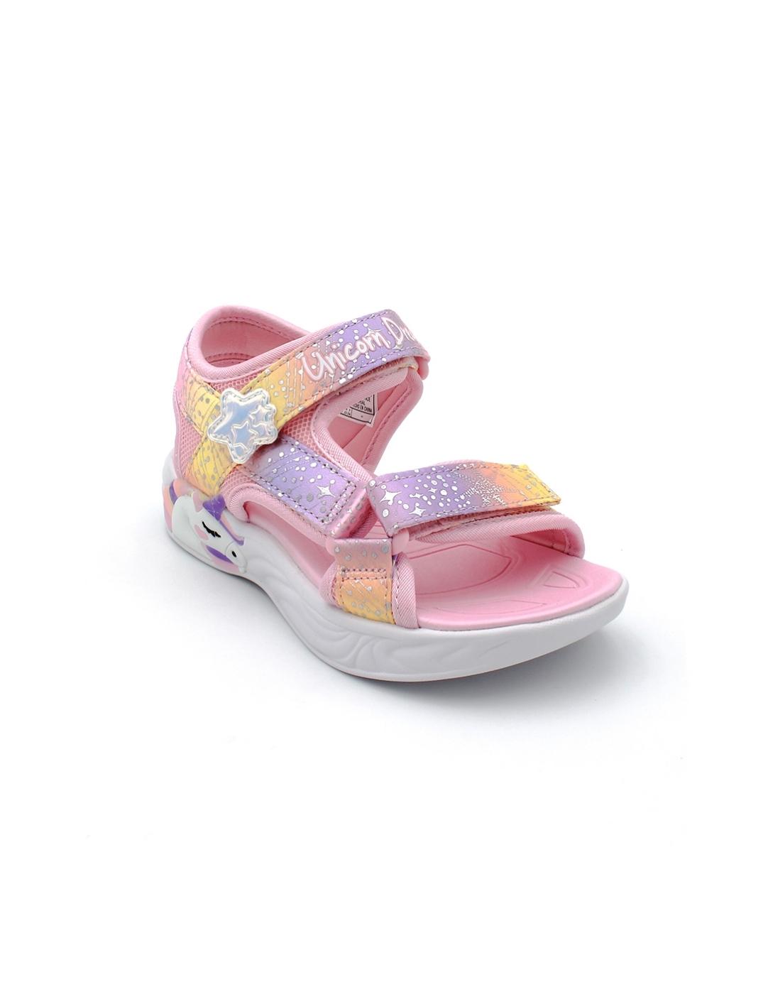 Sandalia SKECHERS 302682N Rosa Niña