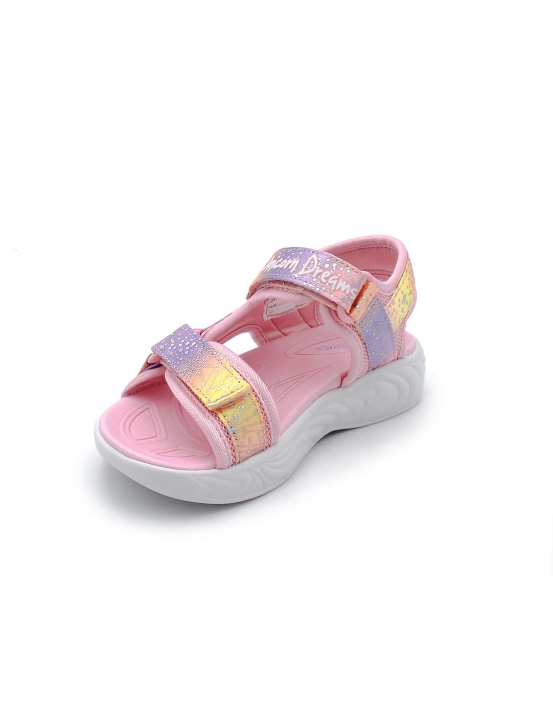 Sandalia SKECHERS 302682N Rosa Niña