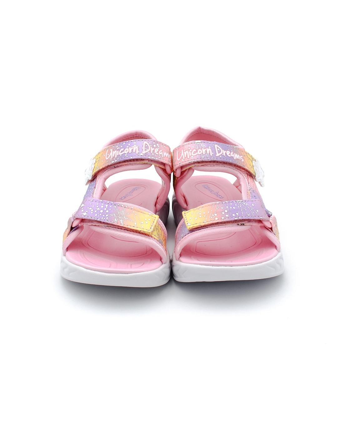 Sandalia SKECHERS 302682N Rosa Niña