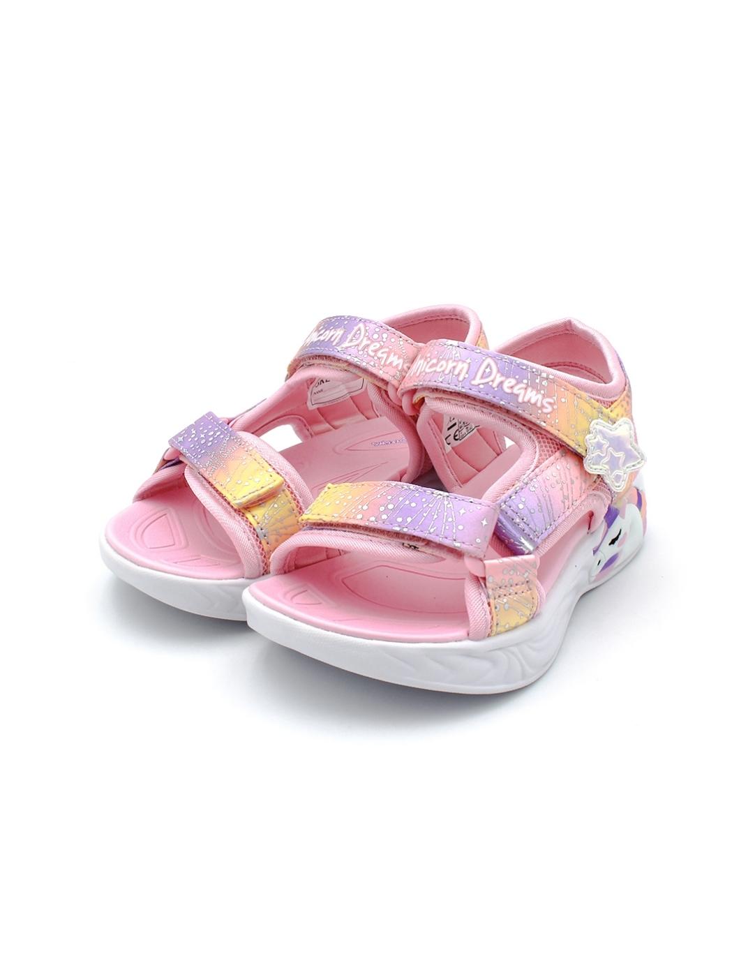 Sandalia SKECHERS 302682N Rosa Niña