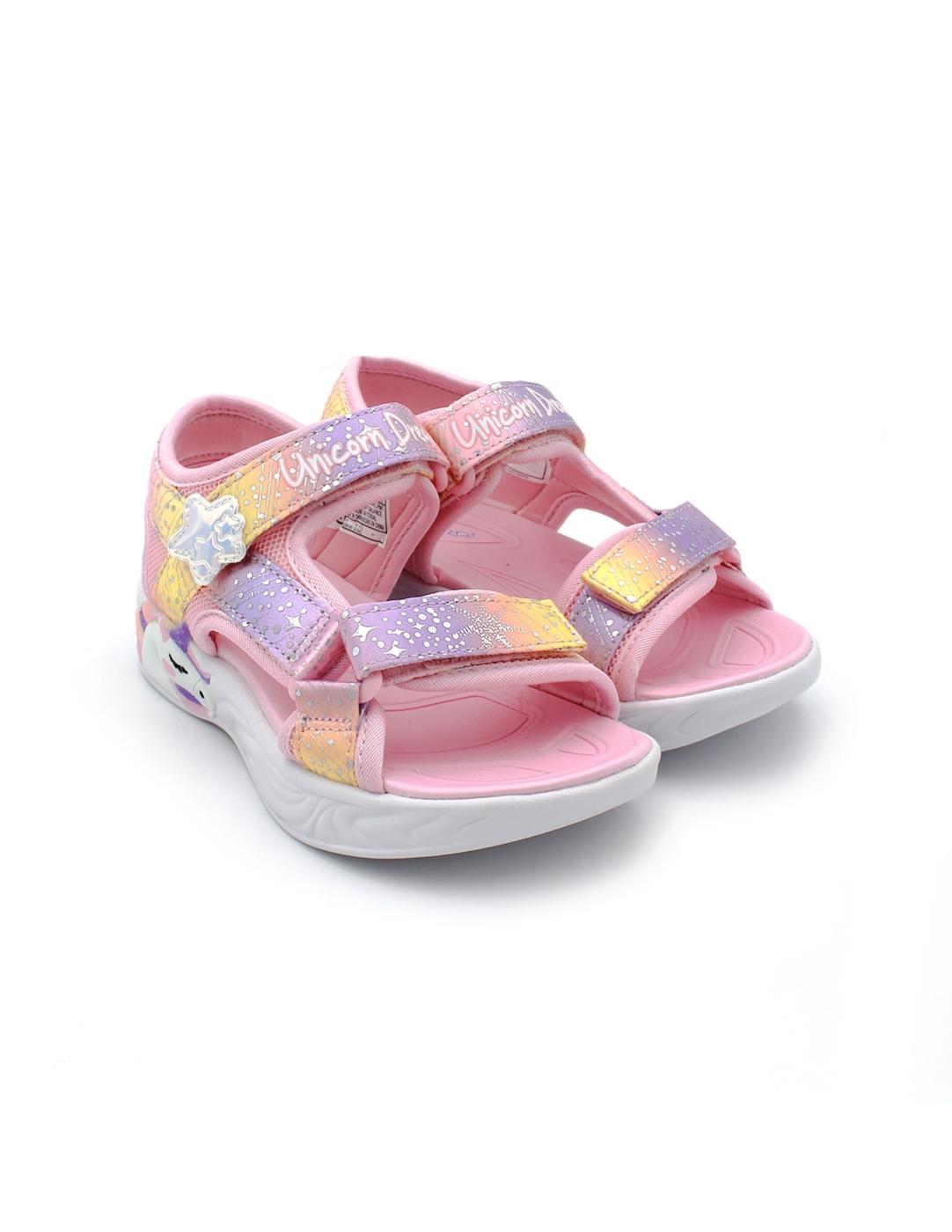 Sandalia SKECHERS 302682N Rosa Niña