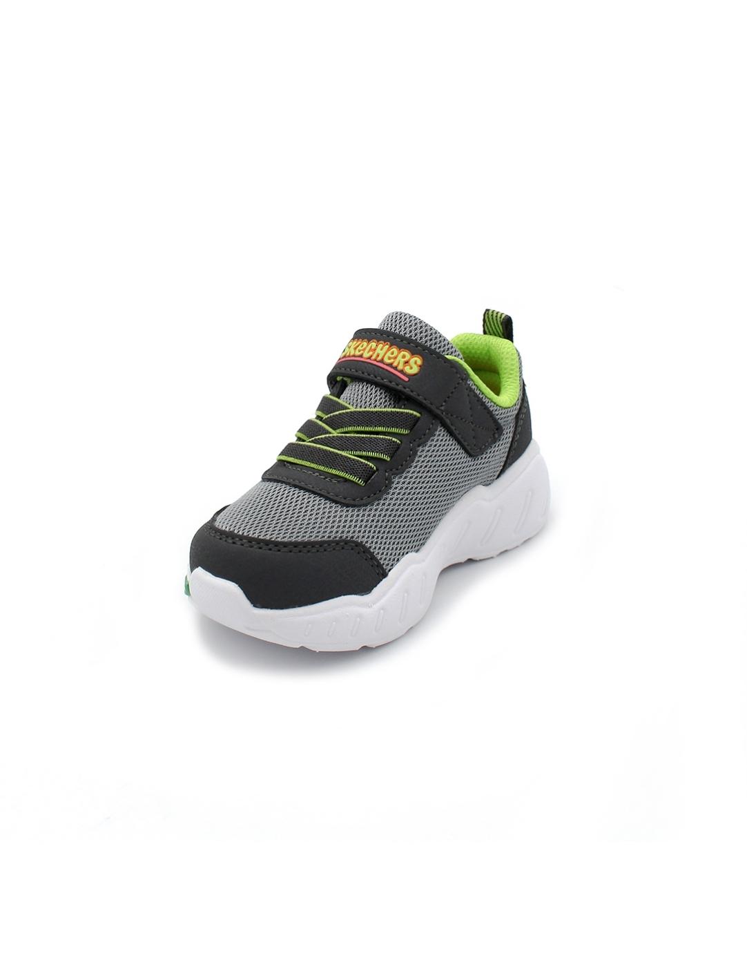 Deportiva SKECHERS 407312N Gris Niño