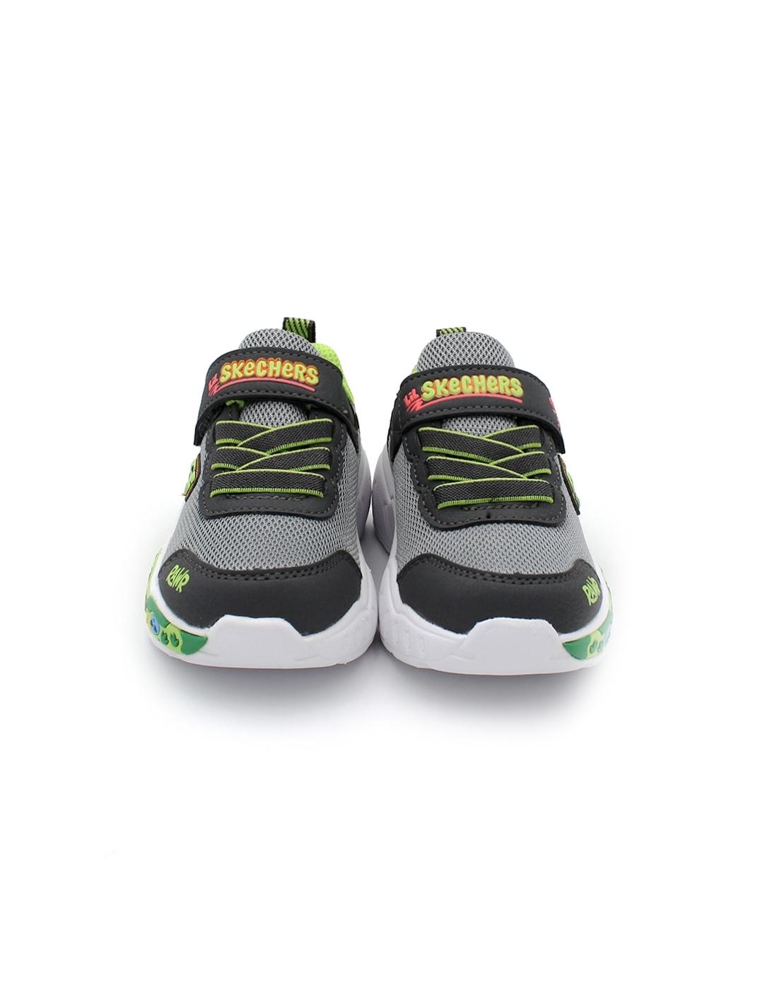 Deportiva SKECHERS 407312N Gris Niño