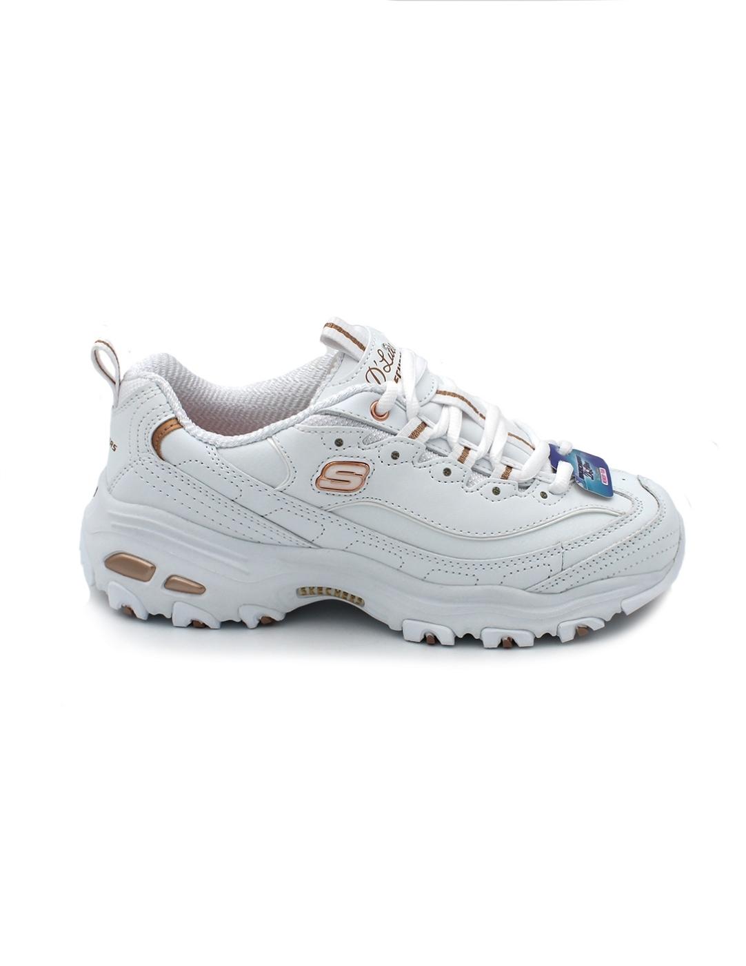 Deportivas SKECHERS 11931 D'Lites Blanco Mujer.